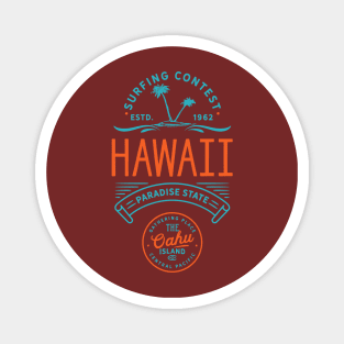 Hawaii Paradise State Magnet